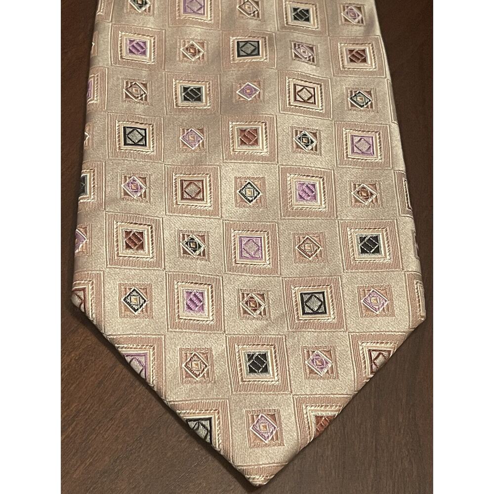 Steve Harvey Collection Hand Made 100% Silk Men’s Neck Tie Made In China